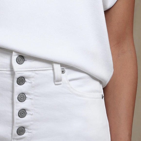 NWT! BANANA REPUBLIC HIGH-RISE CROPPED BOOT BUTTON-FLY JEAN - MULTIPLE - Picture 3 of 3